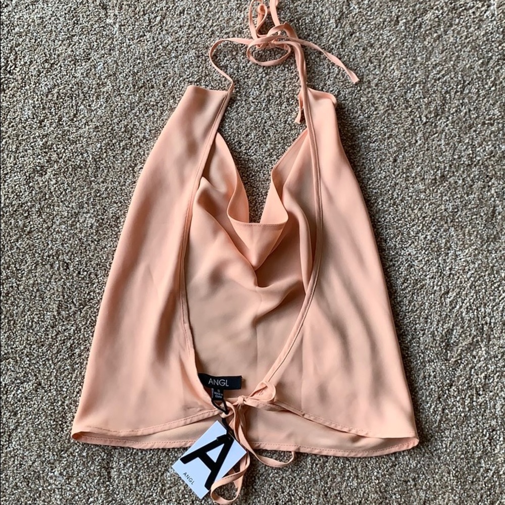 ANGL Sexy Backless Top
